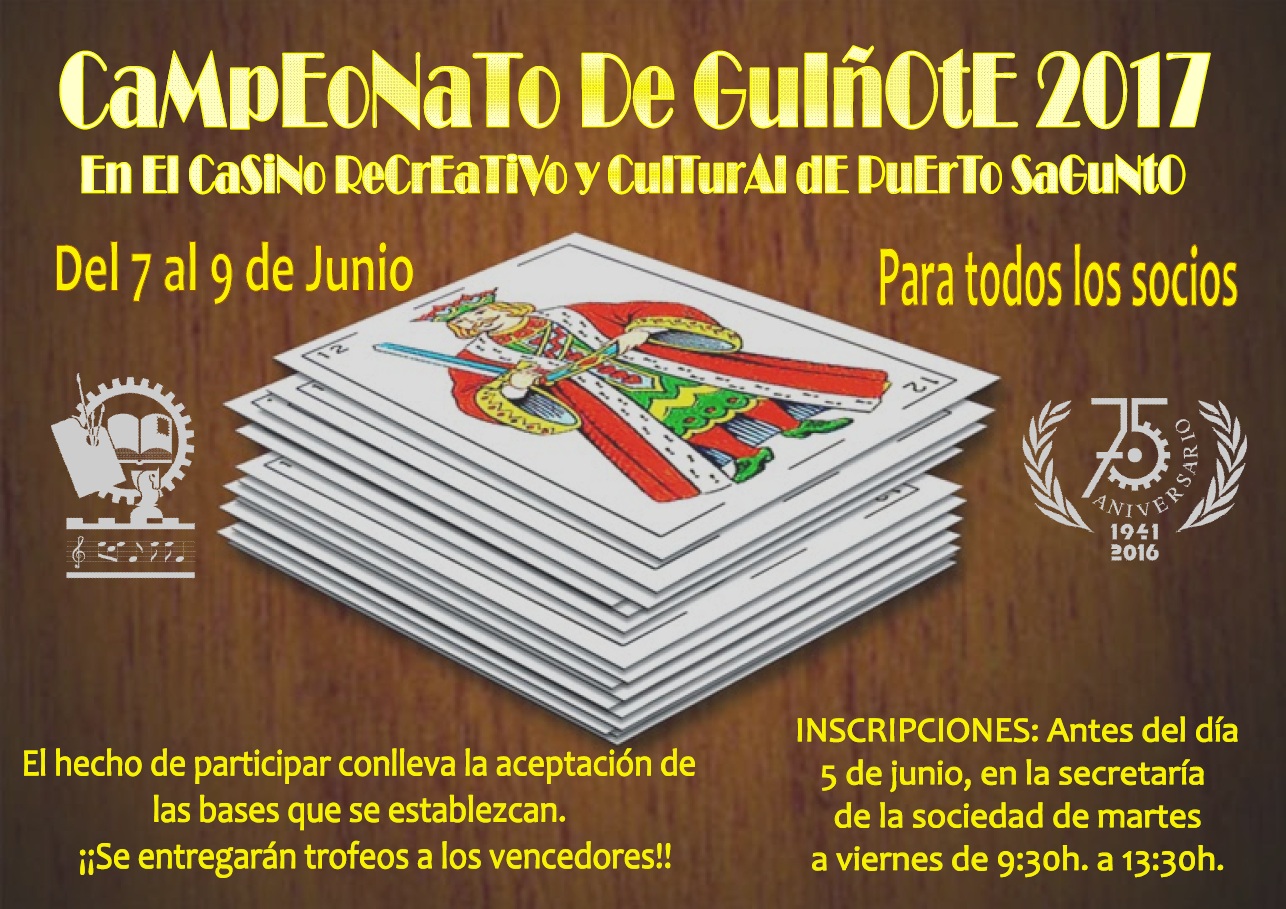 CARTEL GUIÑOTE 2017