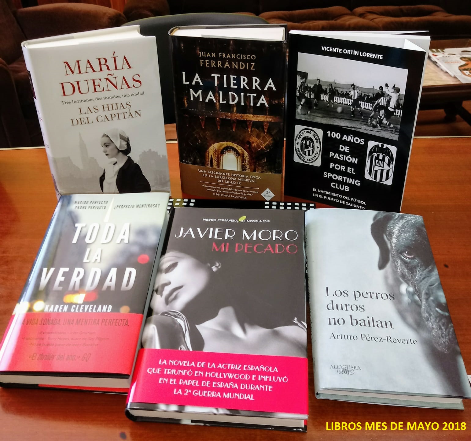 Libros mes de mayo 2018